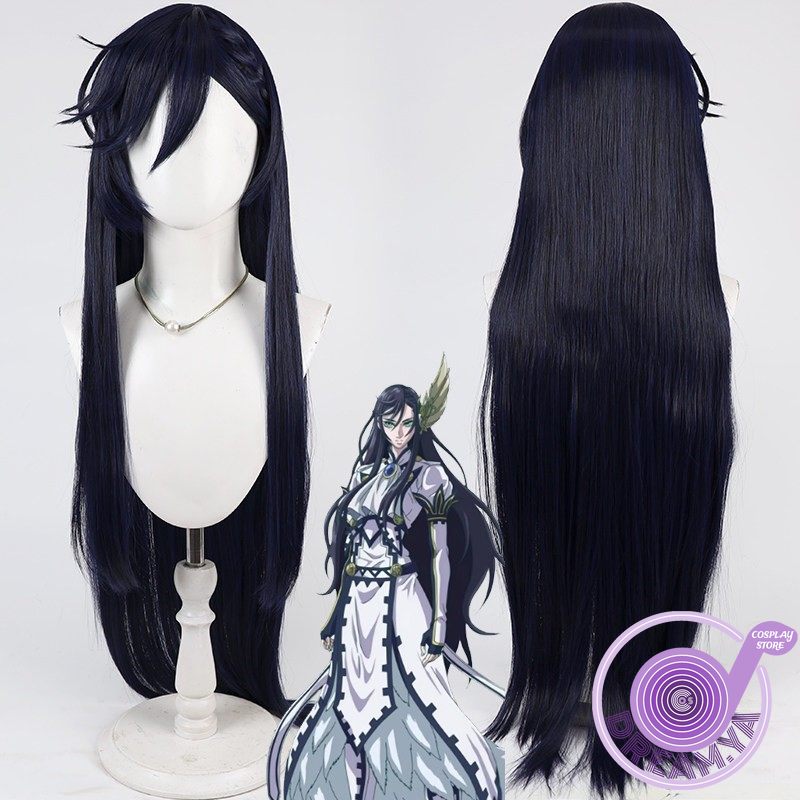 Anime Cosplay Blue Hair - Brunhilde Cosplay Peruk Ragnarok Kayıt Rekoru