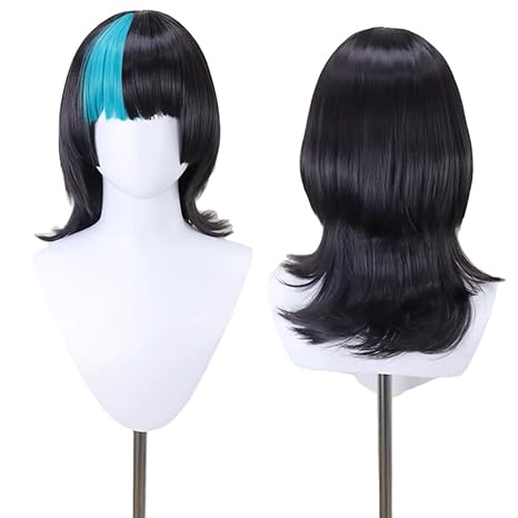 Anime Cosplay Blue Hair - Anime Kirara Hoshi Peruk Mavi ve