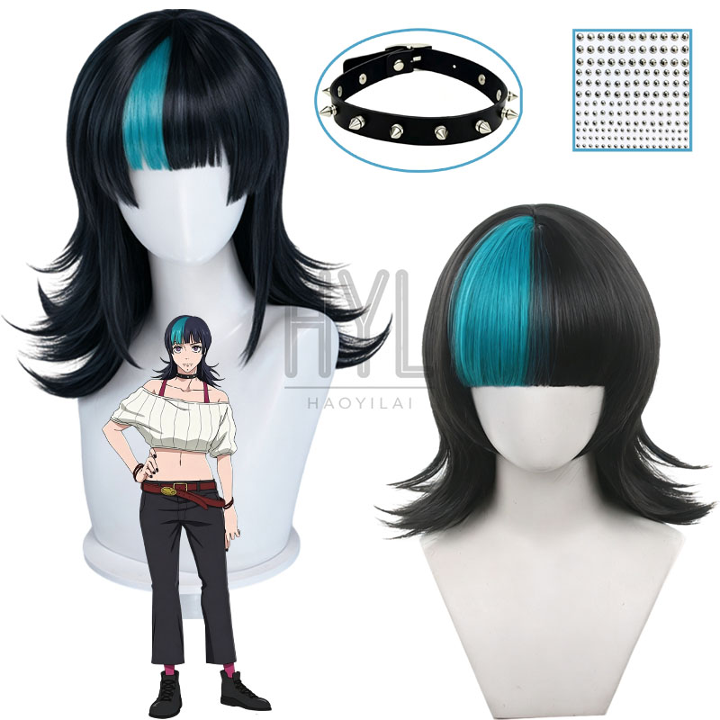 Anime Kirara Hoshi Cosplay Per - Anime Cosplay Blue Hair incelemesi ve fiyatı