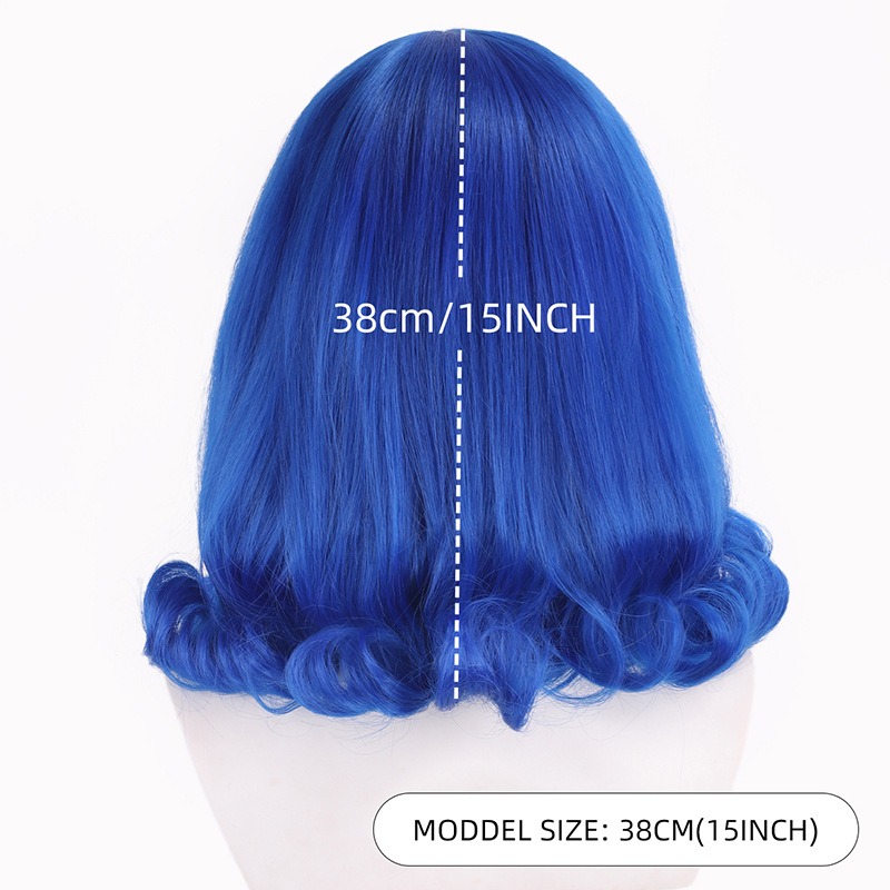 Juvia Lockser Rol Peruk Anime  - Anime Cosplay Blue Hair incelemesi ve fiyatı