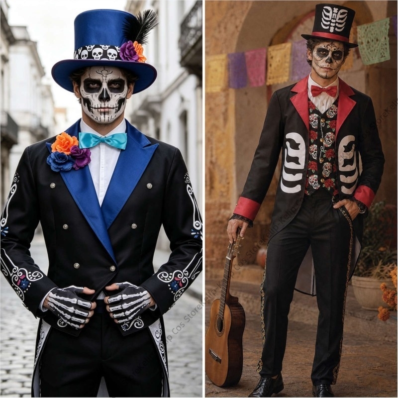Día de los Muertos Çift Kostüm - Anime Cosplay Couple incelemesi ve fiyatı