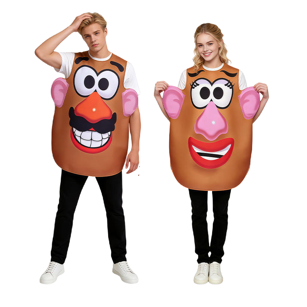 Patates Kafa Kostümü Bay ve Ba - Anime Cosplay Couple incelemesi ve fiyatı