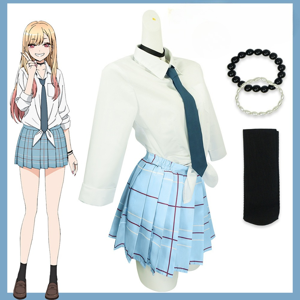 Anime JK Okul Üniforması Hizme - Kitagawa Anime Cosplay incelemesi ve fiyatı